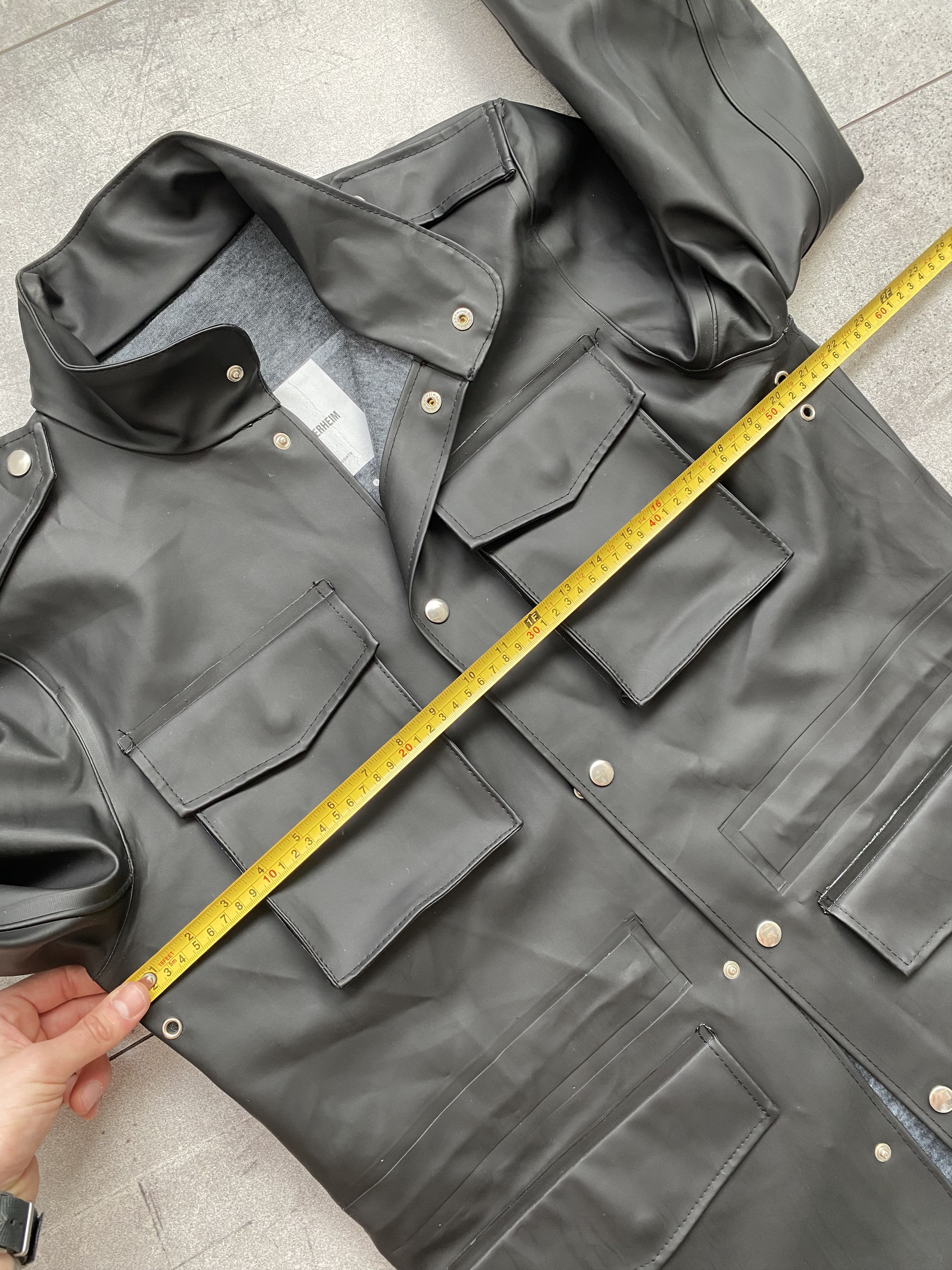 Stutterheim STUTTERHEIM Stockholm M-65 Rain Coat Black Size US M / EU 48-50 / 2 - 13 Thumbnail
