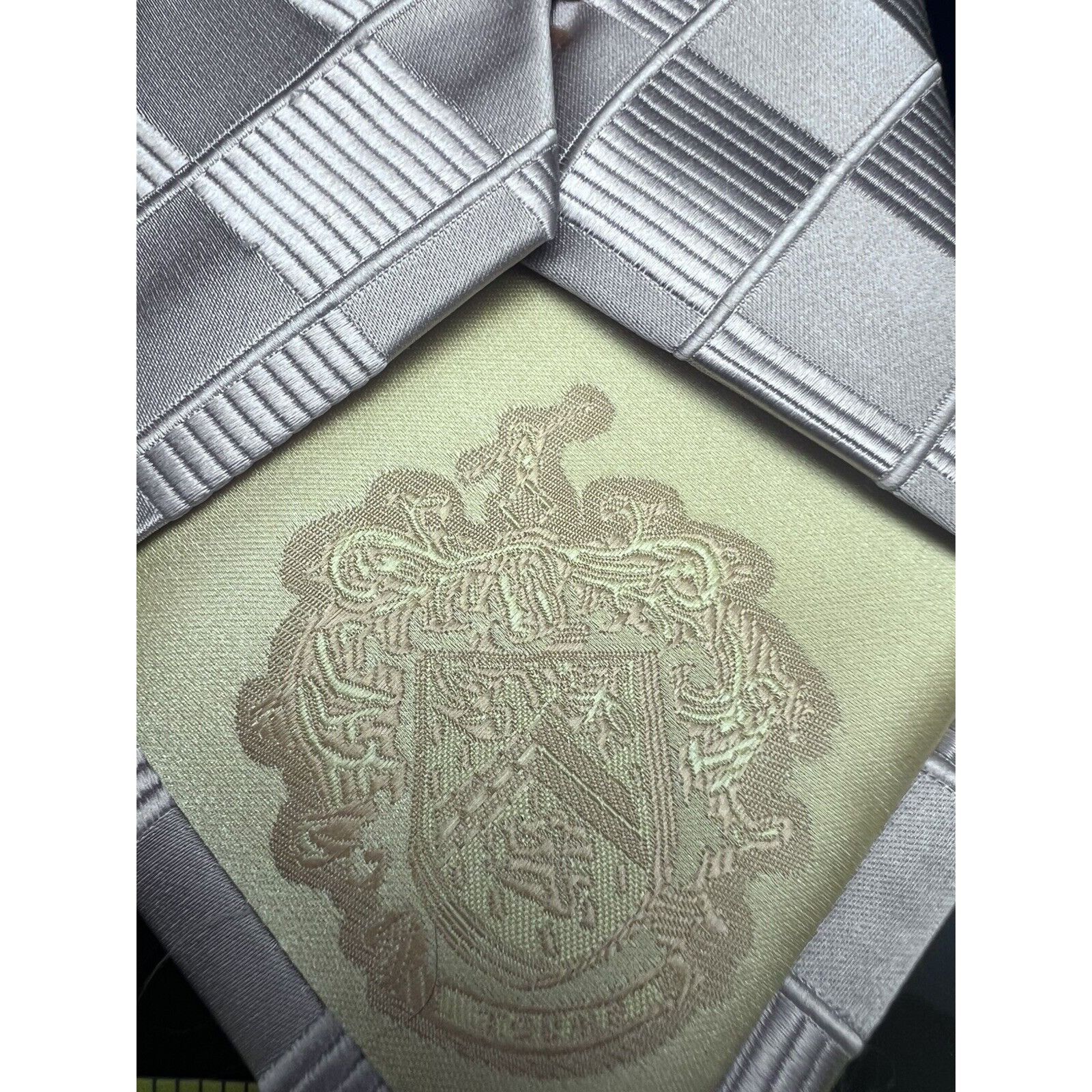 Donald Trump donald trump Cream Silk Beautiful Tie 60.5” Size ONE SIZE - 5 Thumbnail