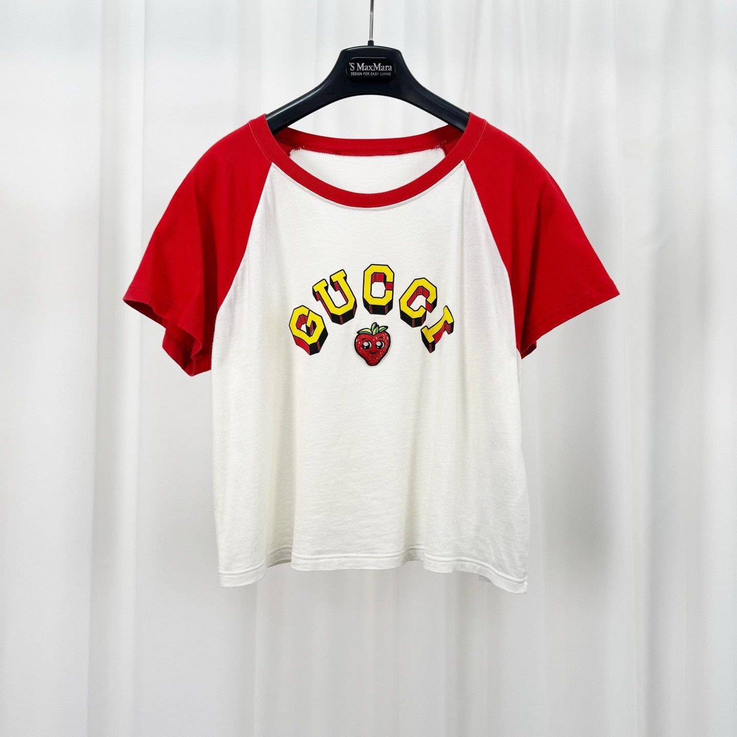 Gucci Gucci New Embroidered Strawberry Letter Print T-shirt Size XL / US 12-14 / IT 48-50 - 1 Thumbnail