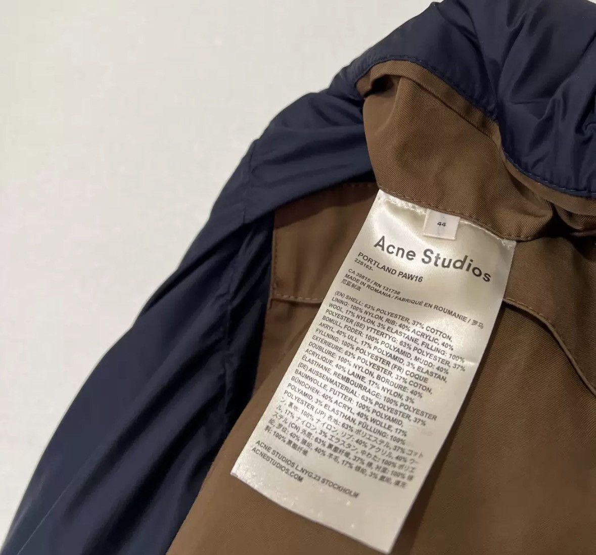 Acne Studios Acne studios Jacket cotton jacket Size US S / EU 44-46 / 1 - 4 Thumbnail