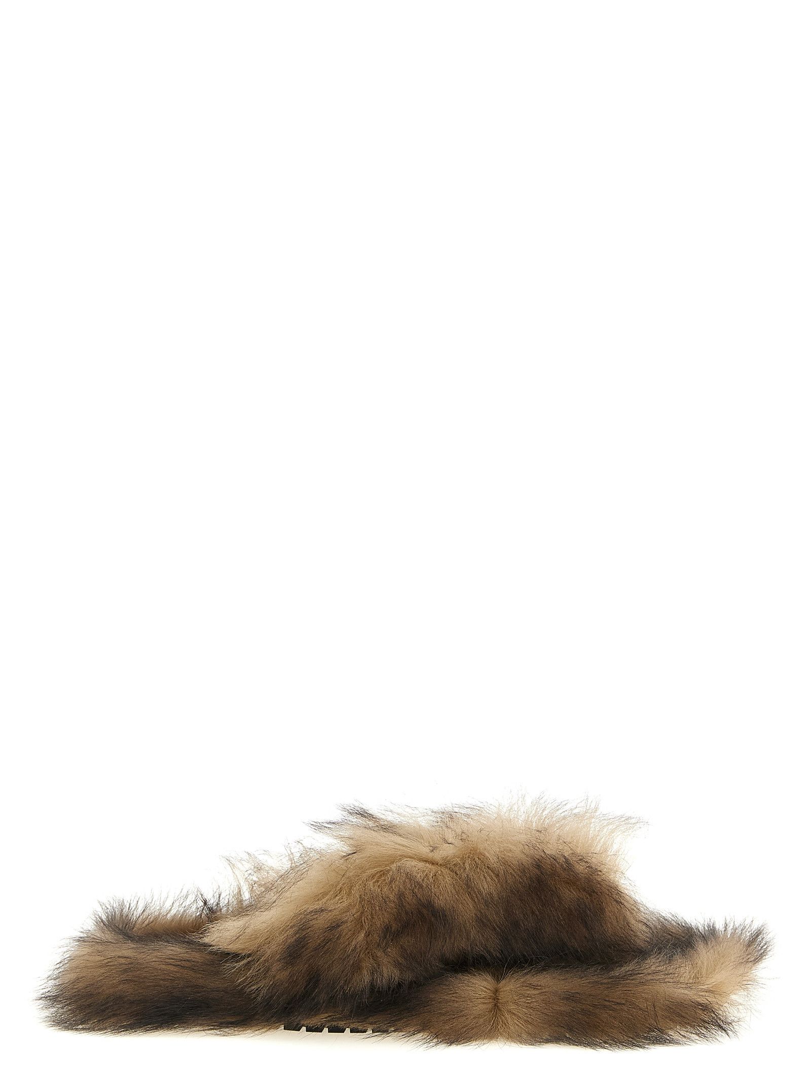 Dolce & Gabbana Sheepskin sandals Size US 7 / IT 37 - 1 Thumbnail