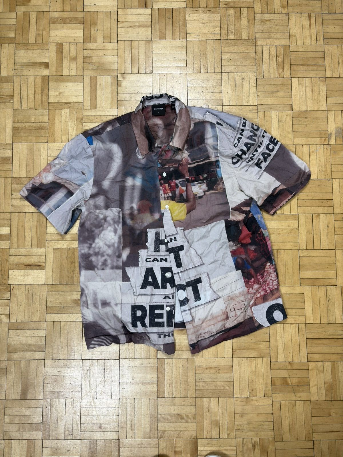Daily Paper Daily Paper cotton all-over print shirt Size US L / EU 52-54 / 3 - 1 Thumbnail