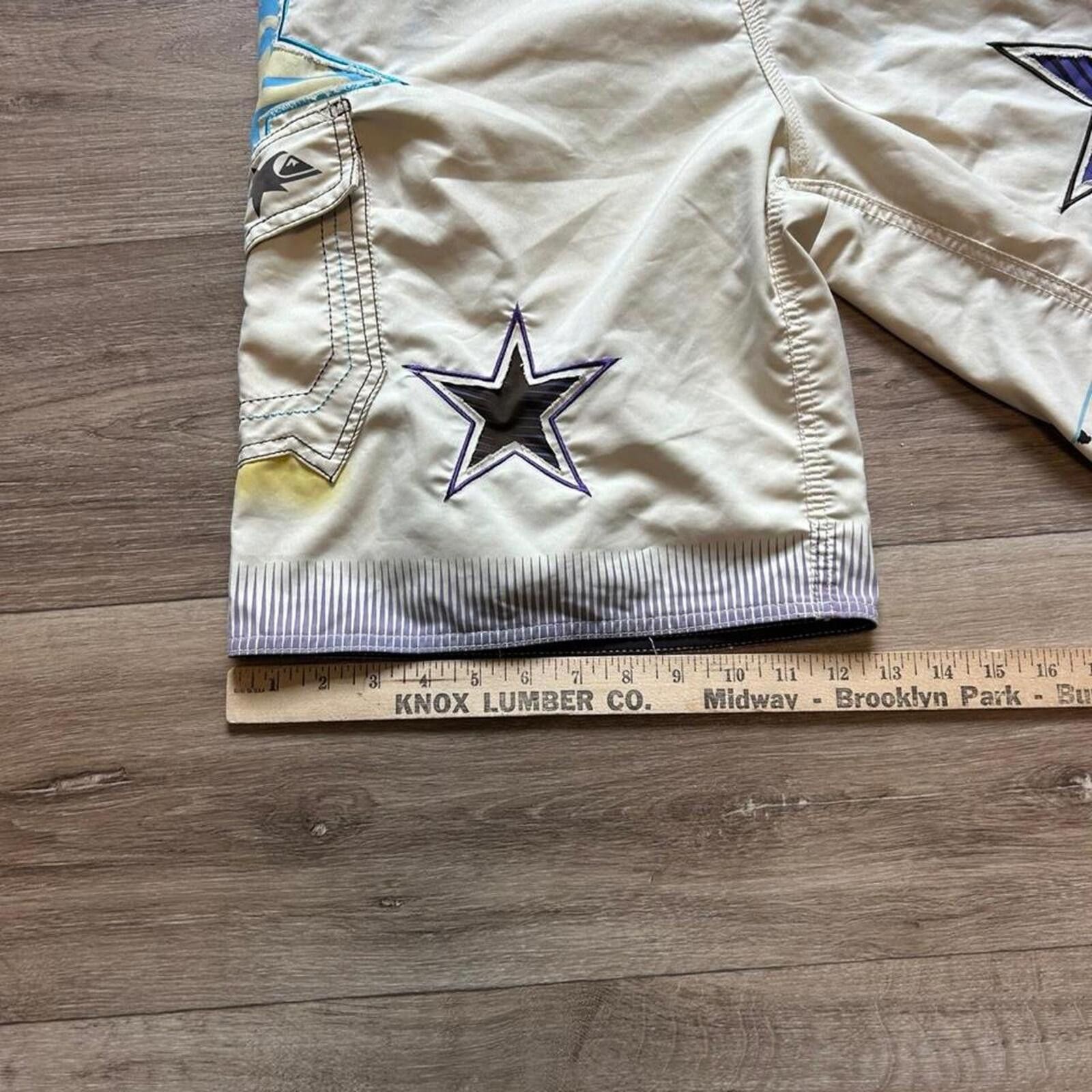Quiksilver Sick Rare 00w Quiksilver Billabong Grail board swim trunks Size US 32 / EU 48 - 7 Thumbnail