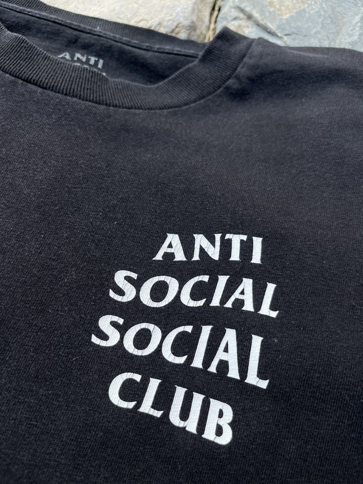 Anti Social Social Club × Vintage Vintage Anti Social Social Club ASSC distressed tee basic Size US M / EU 48-50 / 2 - 8 Thumbnail