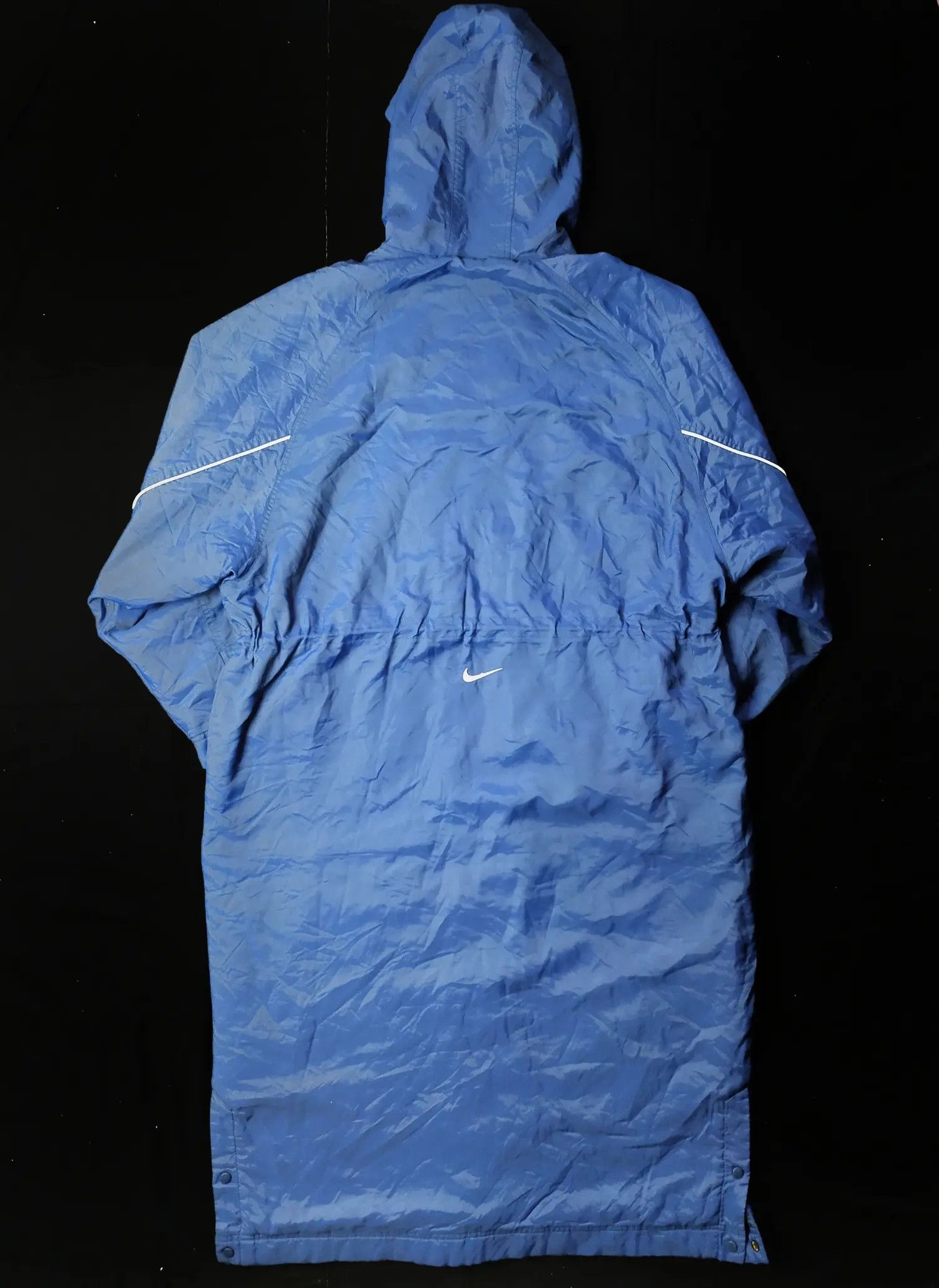 Japanese Brand × Nike Vintage Nike Parkas Long Jacket Mini Swoosh Size US L / EU 52-54 / 3 - 4 Thumbnail