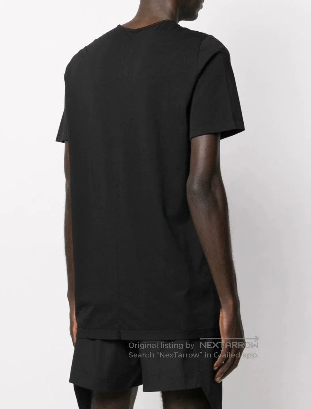 Rick Owens Rick Owens Black Short Sleeve T. Size US S / EU 44-46 / 1 - 7 Thumbnail