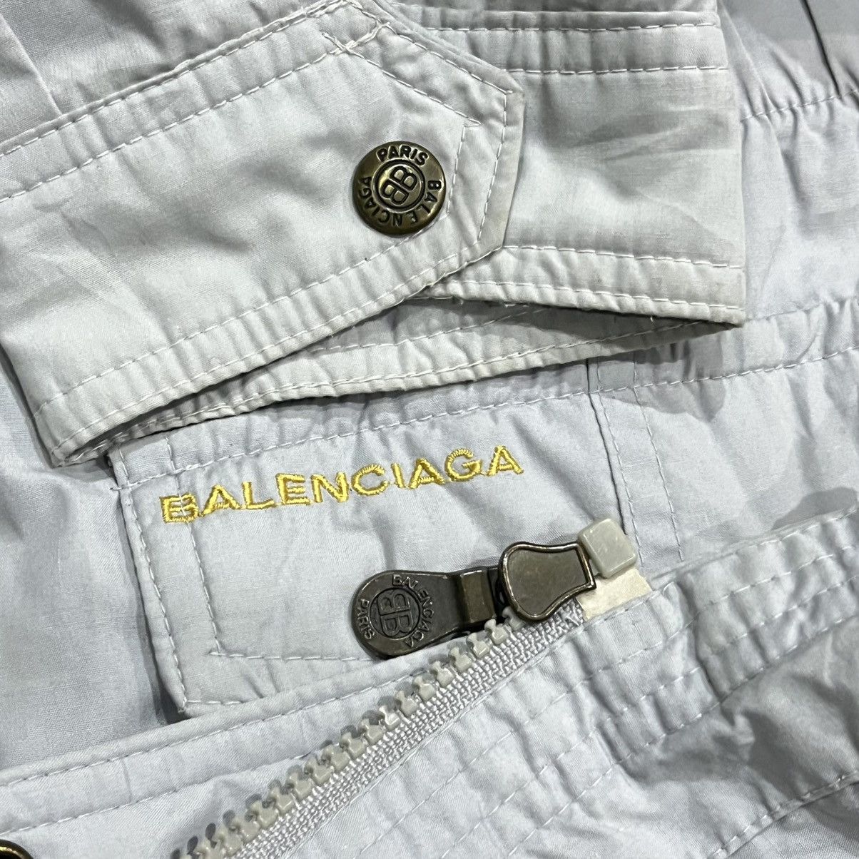 Balenciaga Vintage Balenciaga Parka Jacket Hidden Hoodie Size US L / EU 52-54 / 3 - 6 Thumbnail