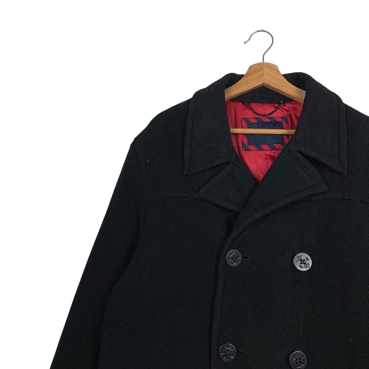 Tommy Hilfiger Double Breasted Wool Jacket
