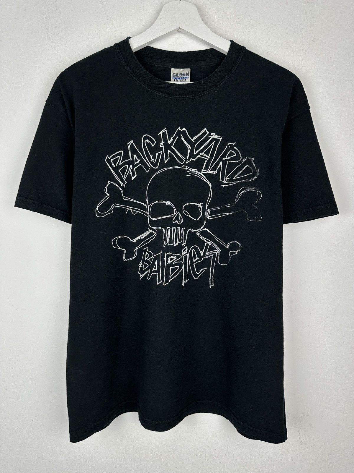 Band Tees Vintage Backyard Babies Skull Metal Rock Graphic T Shirt Tee Size US M / EU 48-50 / 2 - 1 Thumbnail