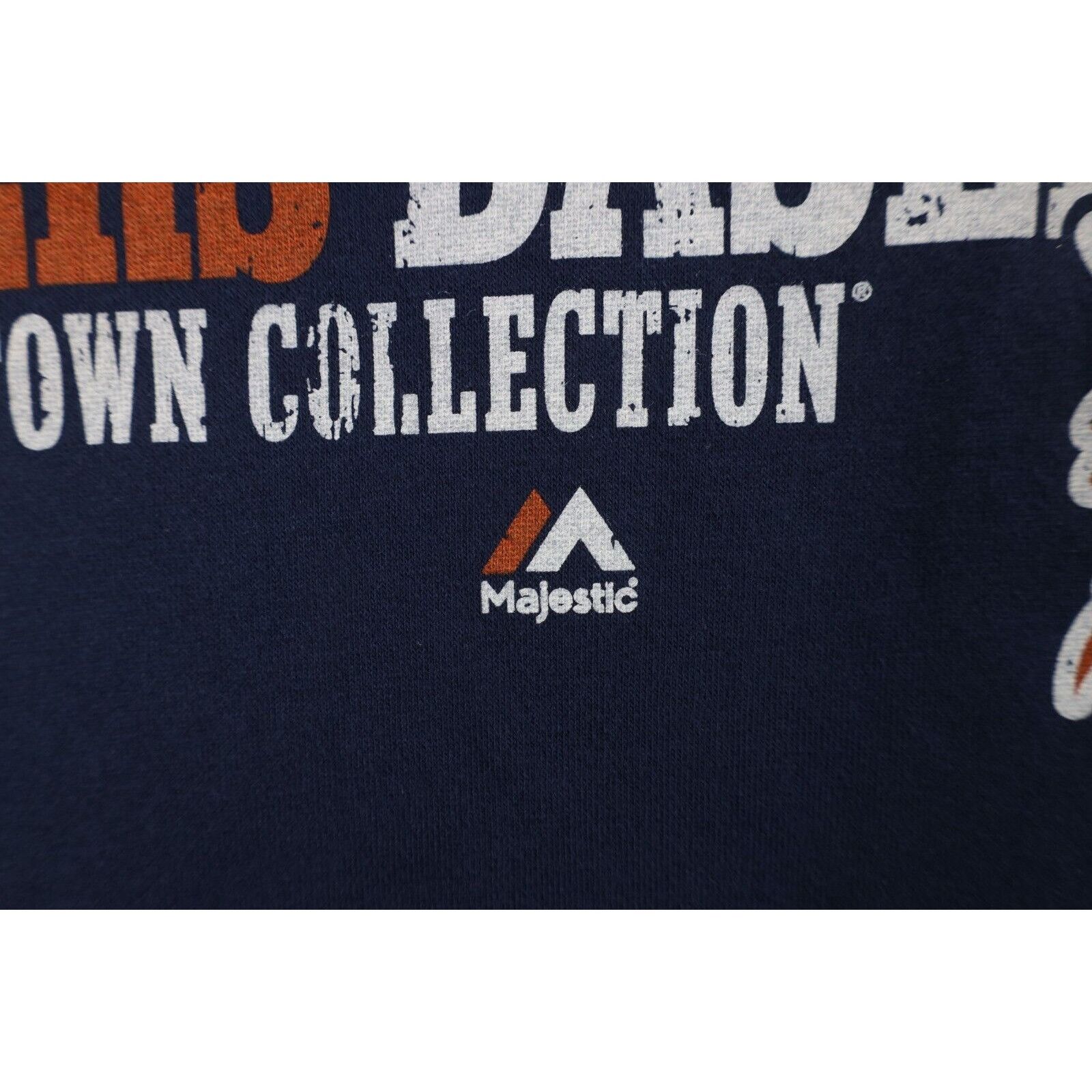 Majestic × Vintage Vintage Majestic Faded Detroit Tigers Baseball Hoodie Size US XXL / EU 58 / 5 - 5 Thumbnail