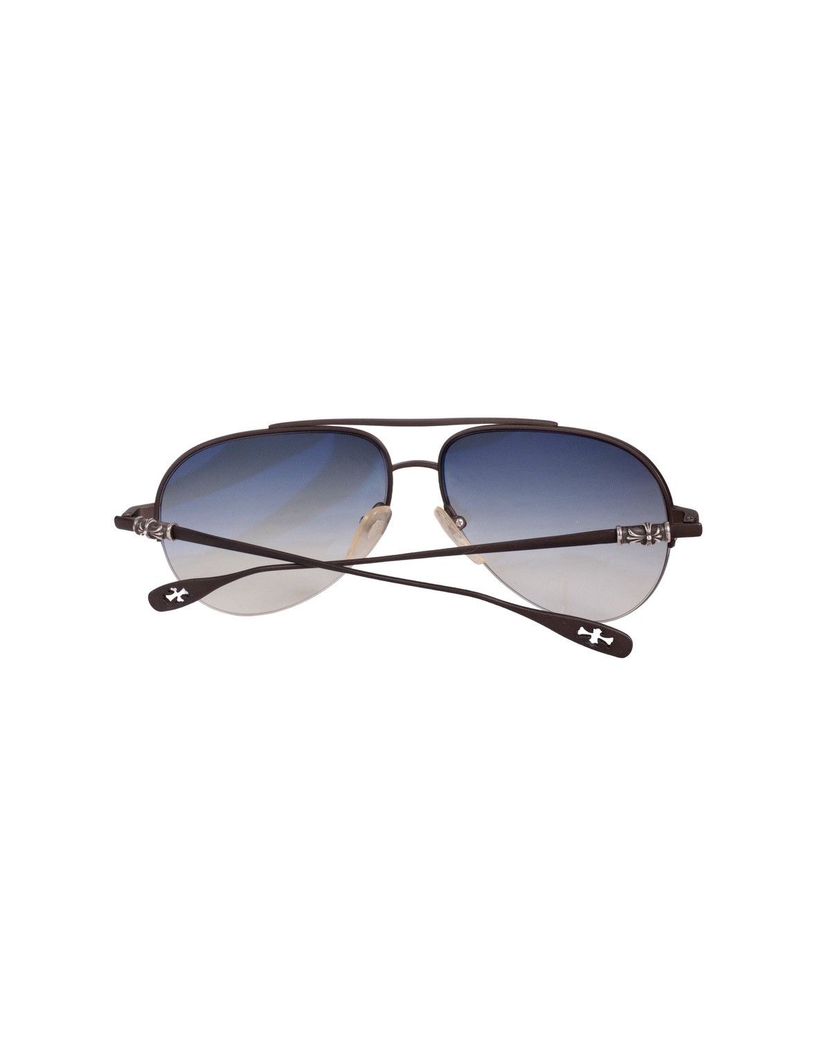 Chrome Hearts Chrome Hearts « STAINS » Sunglasses Brown Size ONE SIZE - 4 Thumbnail