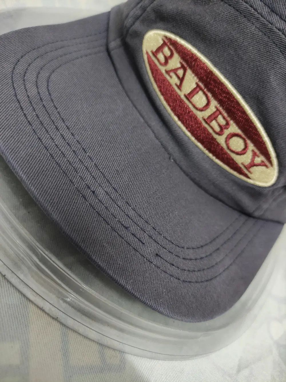 Japanese Brand BADBOY VINTAGE 5 PANEL CAP Size ONE SIZE - 3 Thumbnail