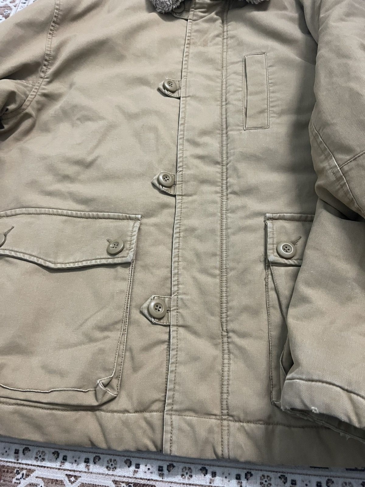 Tommy Hilfiger Vintage Tommy Hilfiger Winter Deck Jacket /Big Flag Back Hit Size US XL / EU 56 / 4 - 5 Thumbnail
