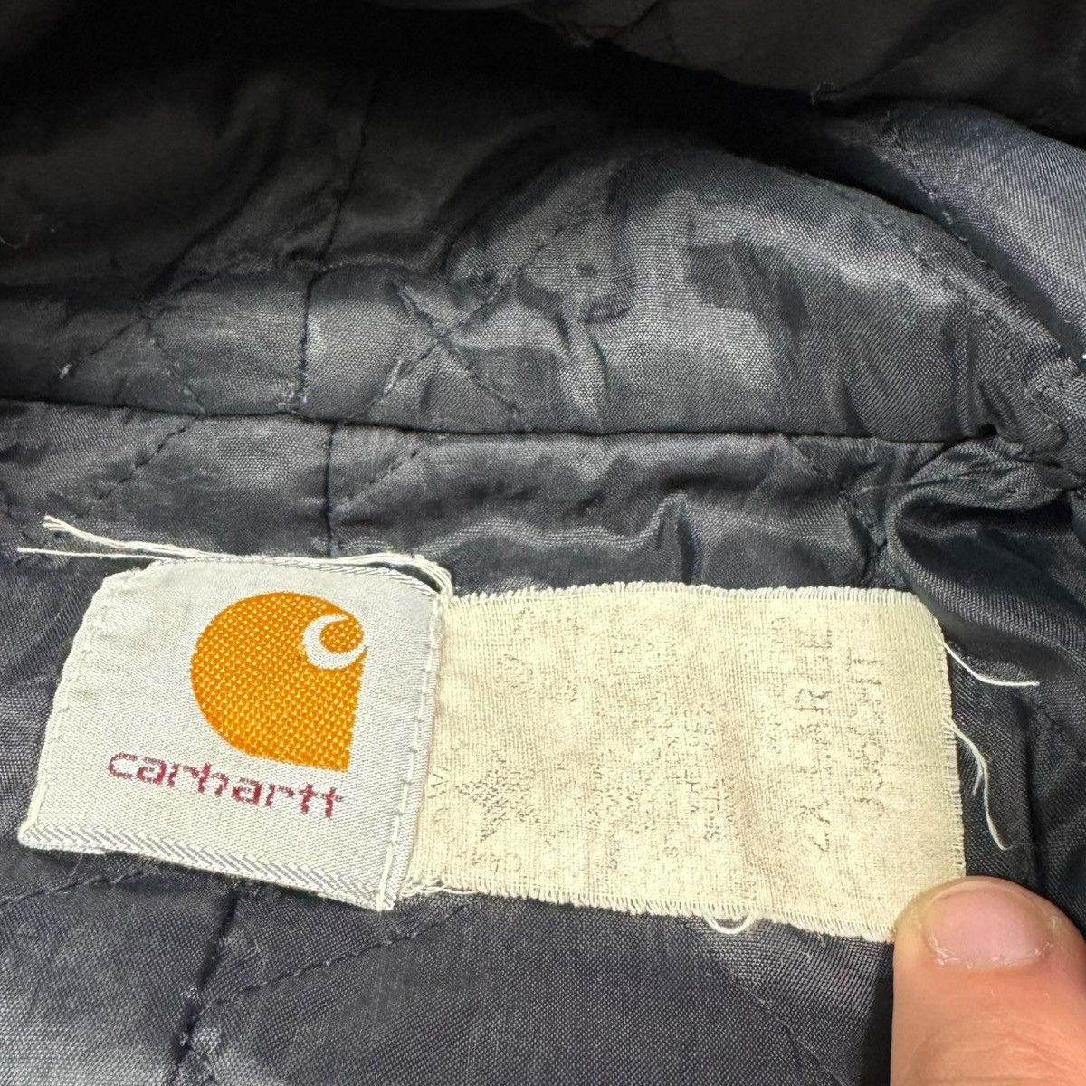 Carhartt Vintage 90s J06 CHT Faded Distressed Full Zip Jacket 2XL Size US XXL / EU 58 / 5 - 9 Thumbnail