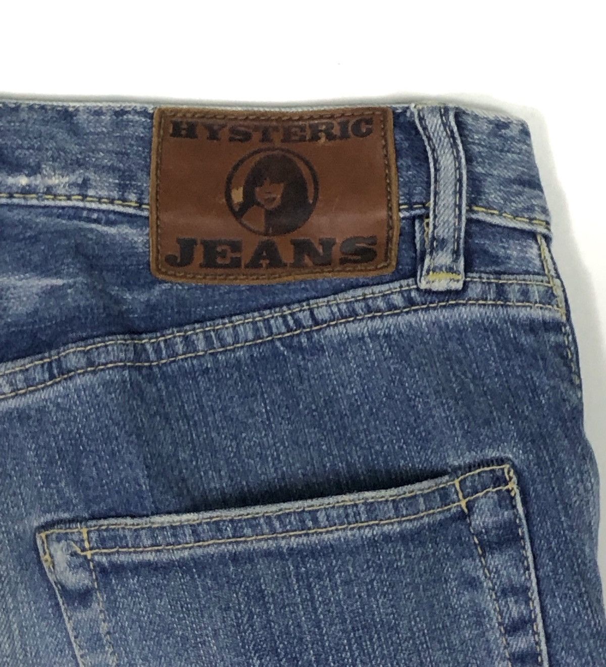 Hysteric Glamour RARE🔥VINTAGE HYSTERIC JEANS PRINTED SMALL SKINNY FIT Size 30" / US 8 / IT 44 - 14 Thumbnail