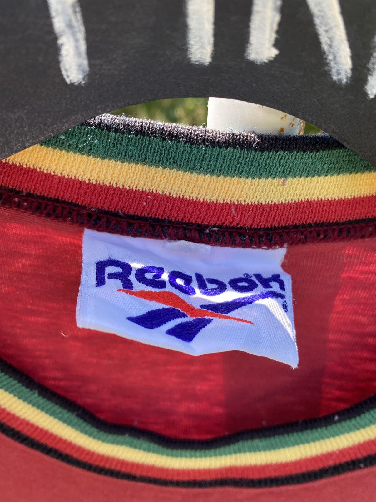 Reebok Very Rare Reebok Street Beat Rasta Collar T-Shirt Size US M / EU 48-50 / 2 - 5 Thumbnail