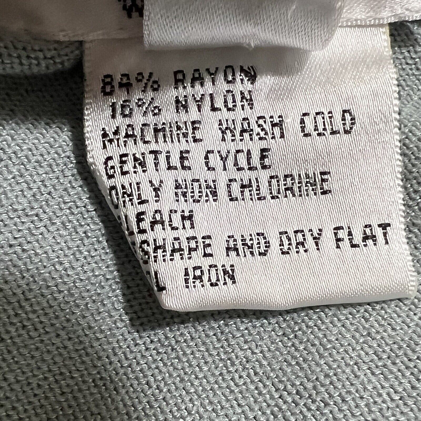 Other Talbots Long Sleeve Layered Wrap Sweater Tie Front Gray Size XL / US 12-14 / IT 48-50 - 4 Thumbnail