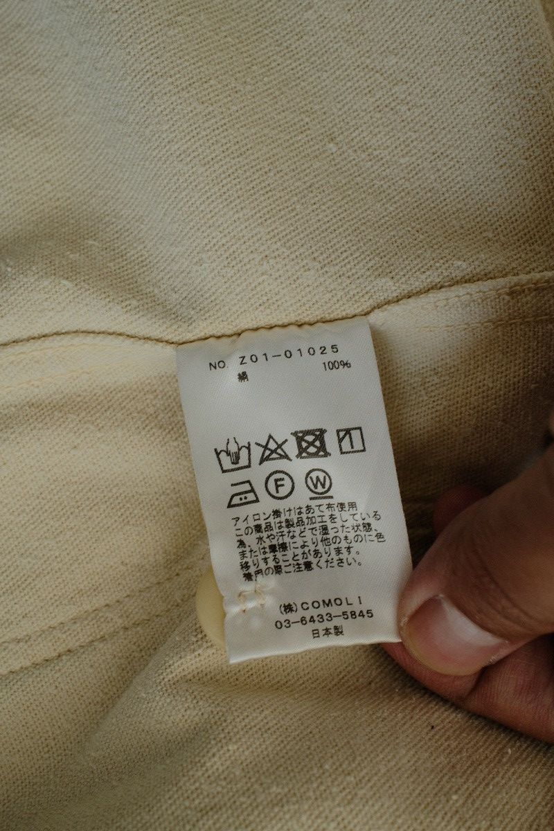 Comoli Silk Nep 1938 Jacket Ecru - 24SS Size US L / EU 52-54 / 3 - 8 Thumbnail