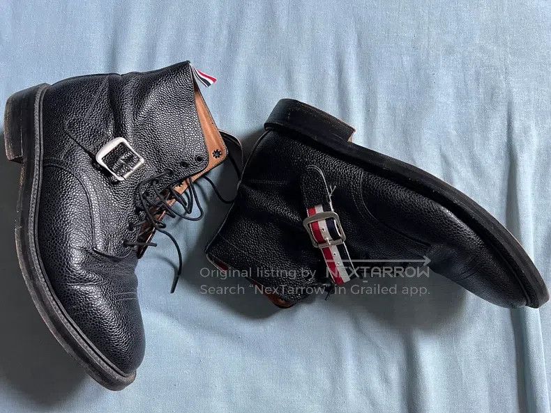 Thom Browne Thom Browne Leather Boots Size US 10 / EU 43 - 2 Thumbnail
