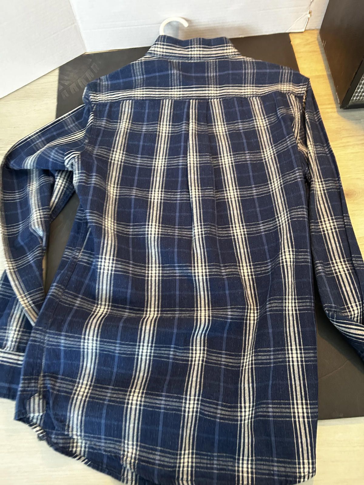 Deus Ex Machina Deus Ex Machina Plaid Flannel Shirt Navy Men’s Medium NWT Size US M / EU 48-50 / 2 - 5 Thumbnail