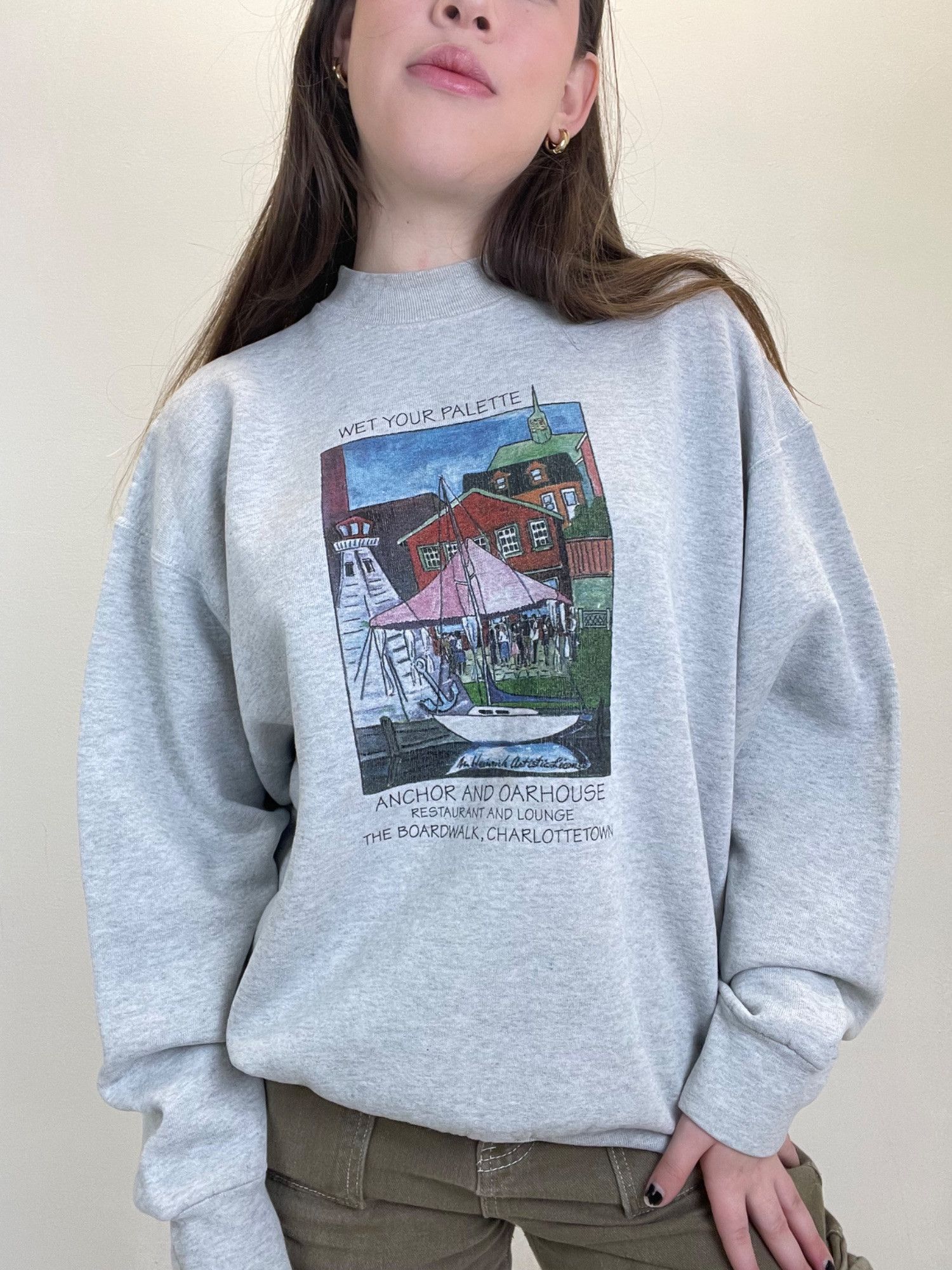 Fruit Of The Loom XL WET YOUR PALETTE GRAPHIC CREWNECK Size XL / US 12-14 / IT 48-50 - 1 Thumbnail
