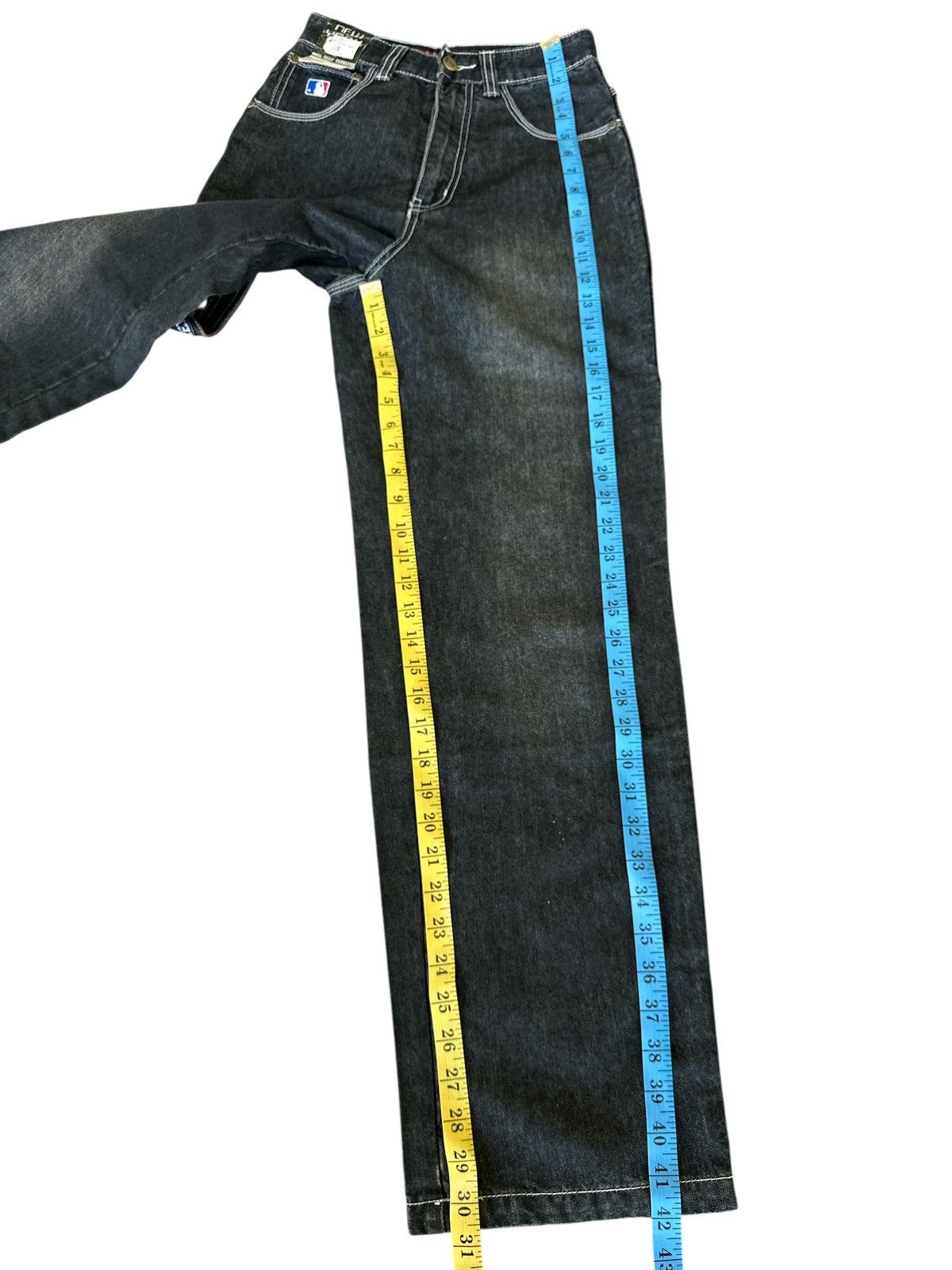 Kapital Baggy Jeans Yankess New York 24x31 Size US 26 / EU 42 - 9 Thumbnail