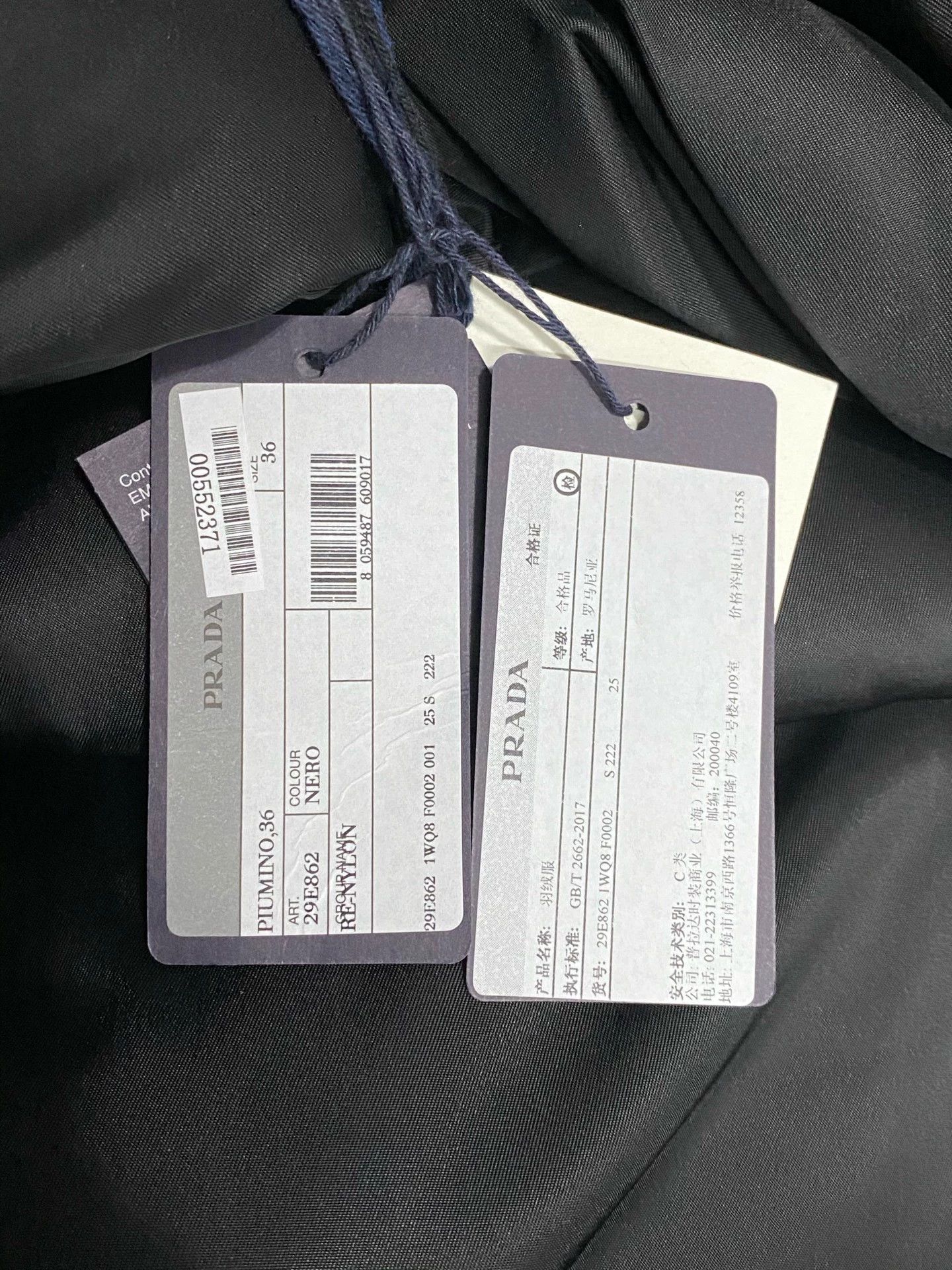 Prada Prada New Triangle Logo Long Puffer 36 Size XS / US 0-2 / IT 36-38 - 8 Thumbnail