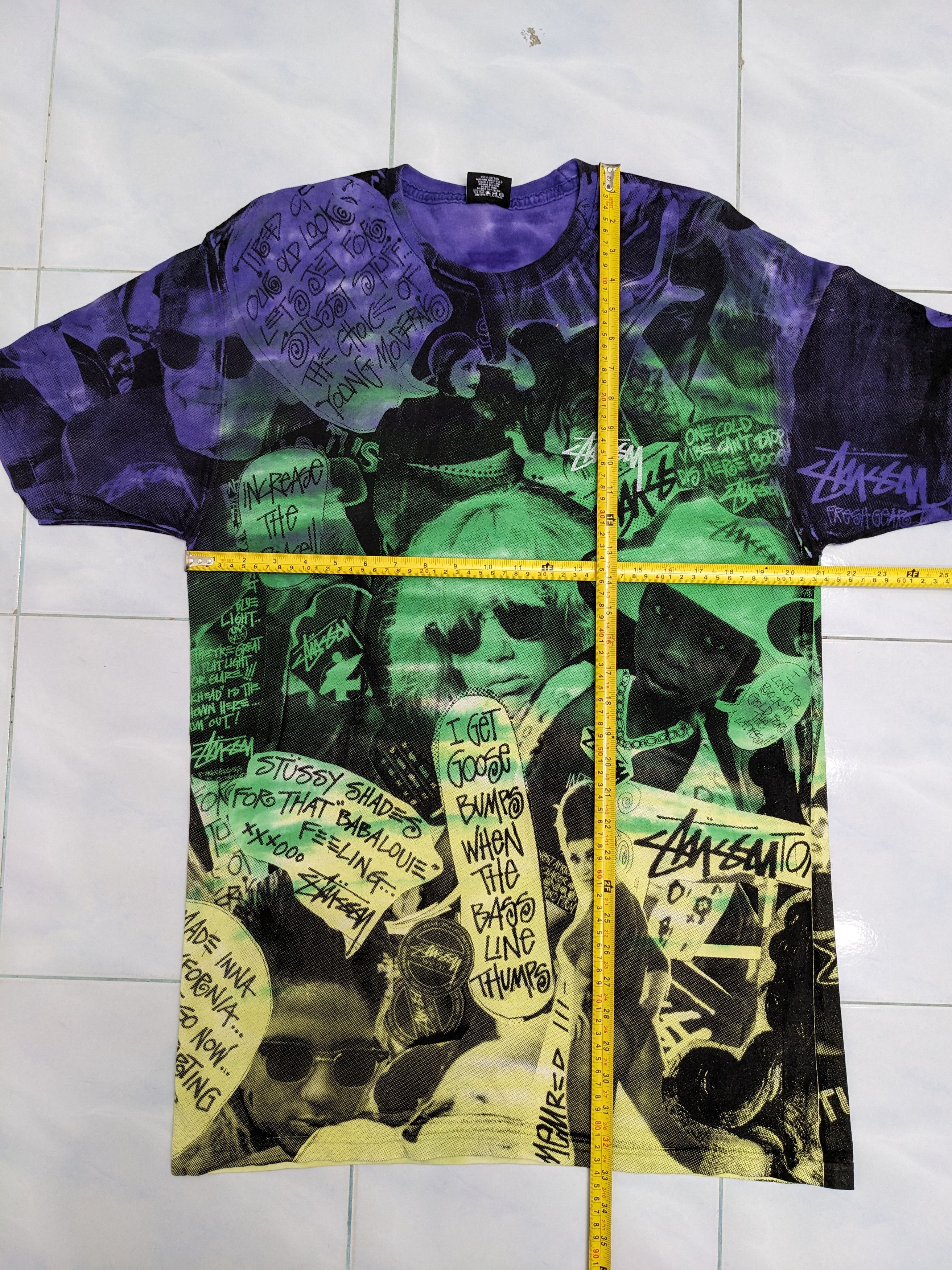 Stussy VERY RARE STUSSY FULLPRINT Size US L / EU 52-54 / 3 - 6 Thumbnail