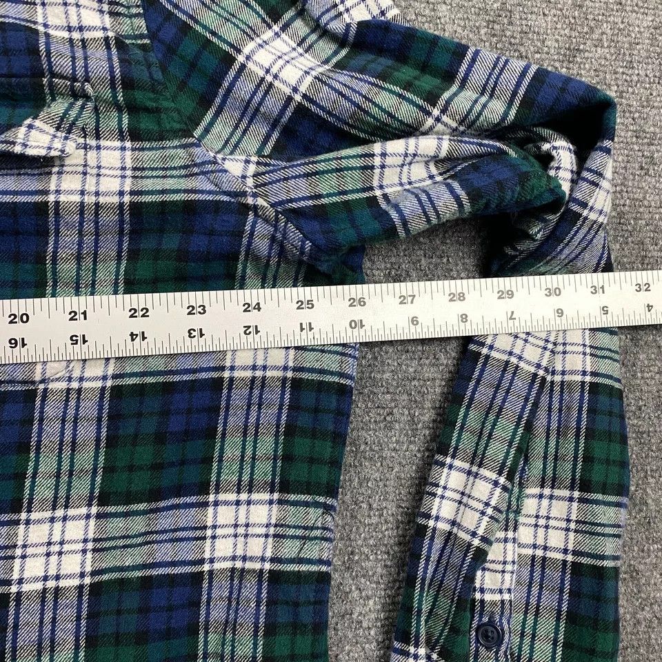 Lucky Brand Lucky Brand Flannel Shirt XXL Tartan Plaid Double Pockets Size US XXL / EU 58 / 5 - 4 Thumbnail