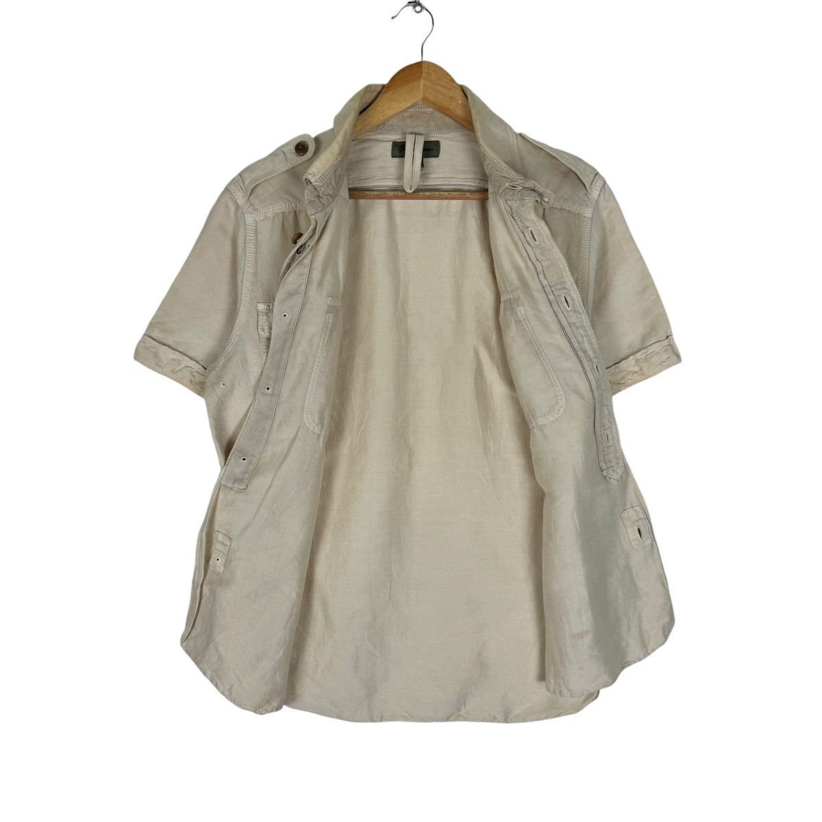 Nigel Cabourn ⚡️NIGEL CABOURN WOKERS LINEN BUTTON SHIRTS Size US M / EU 48-50 / 2 - 8 Thumbnail