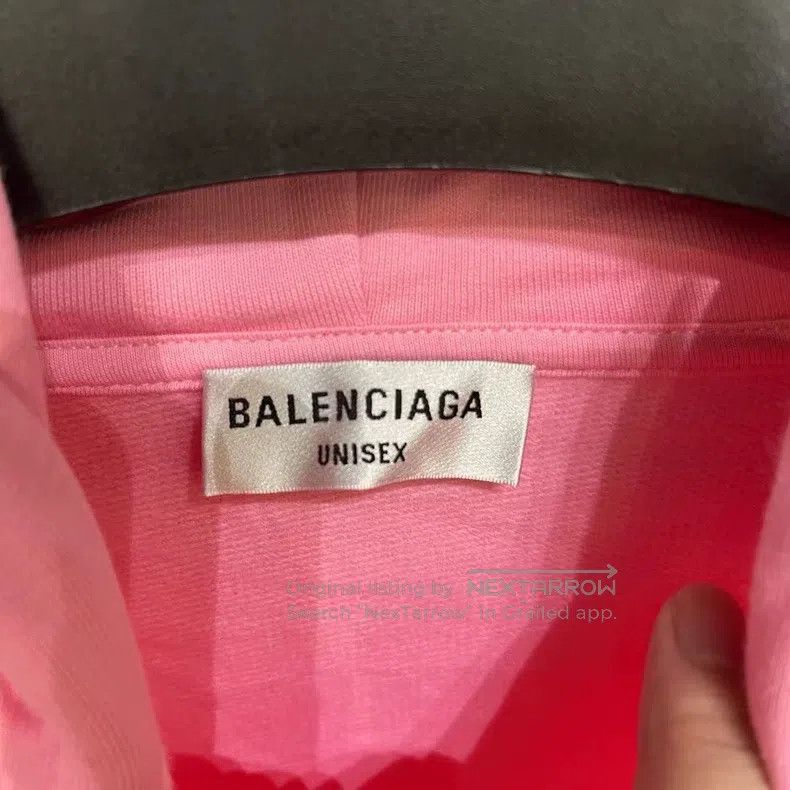Balenciaga Balenciaga Pink diamond hoodie Size US M / EU 48-50 / 2 - 3 Thumbnail
