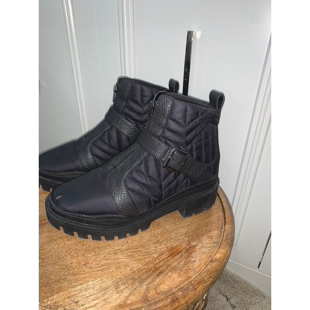 Vionic Vionic Janara Women's Black Quilted Ankle Boots Size 9 Size US 9 / IT 39 - 2 Thumbnail