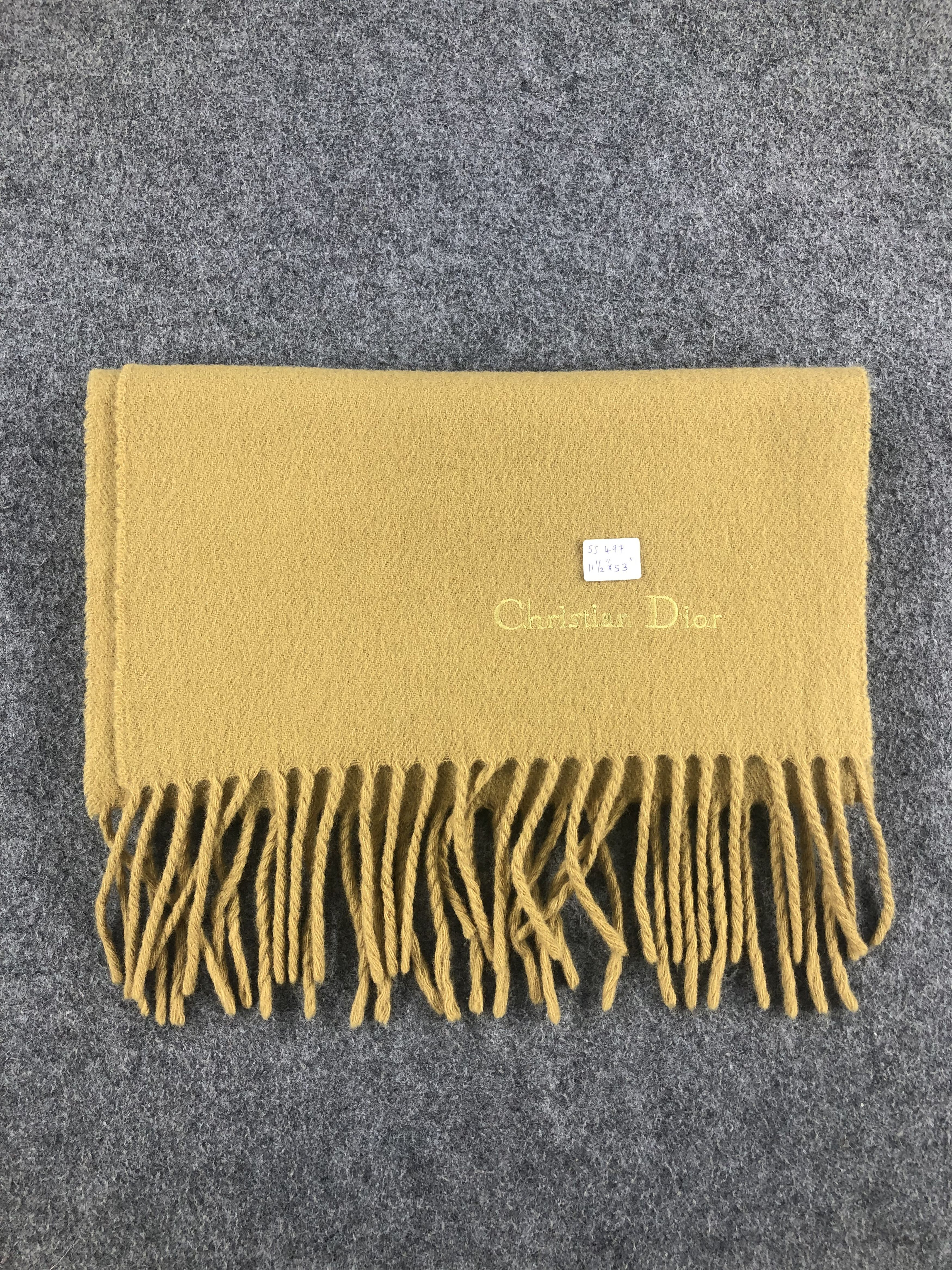 Vintage Vintage Christian Dior Scarf / Muffler / Neckwear Size ONE SIZE - 7 Thumbnail