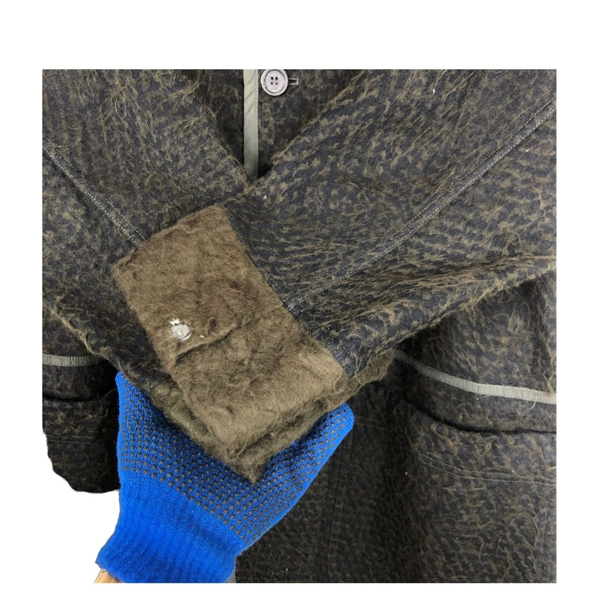 Marithe + Francois Girbaud × Vintage 💥80s MFG MOHAIR CLASSIC BUTTON JACKET Size US M / EU 48-50 / 2 - 6 Thumbnail
