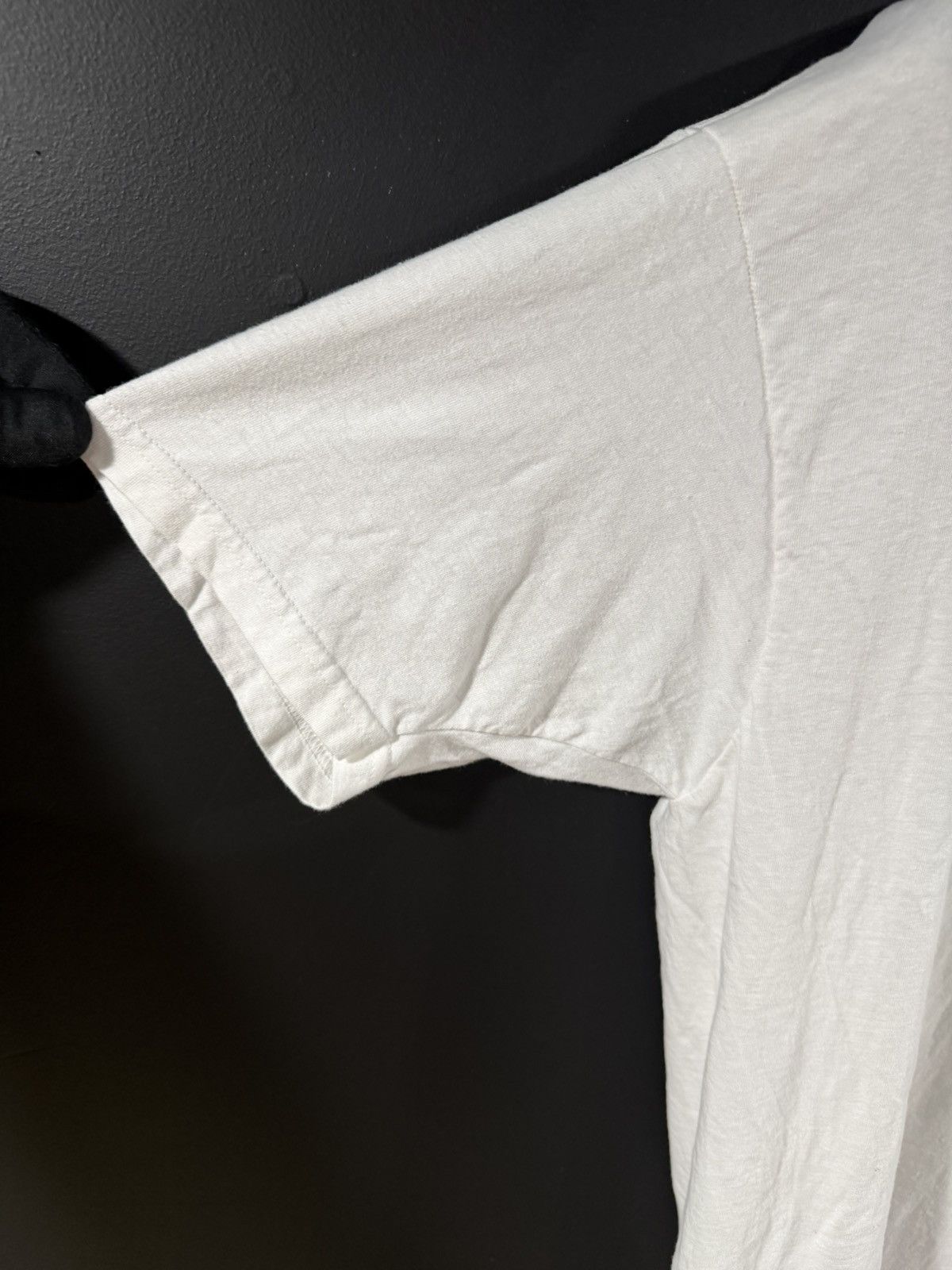 Vintage 2000s Y2K Vintage Hanes White Blank Grunge Streetwear Tee XL Size US XL / EU 56 / 4 - 2 Thumbnail