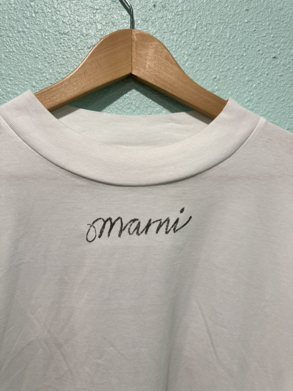 Marni Marni Scribble Logo Long Sleeve Size US L / EU 52-54 / 3 - 2 Thumbnail