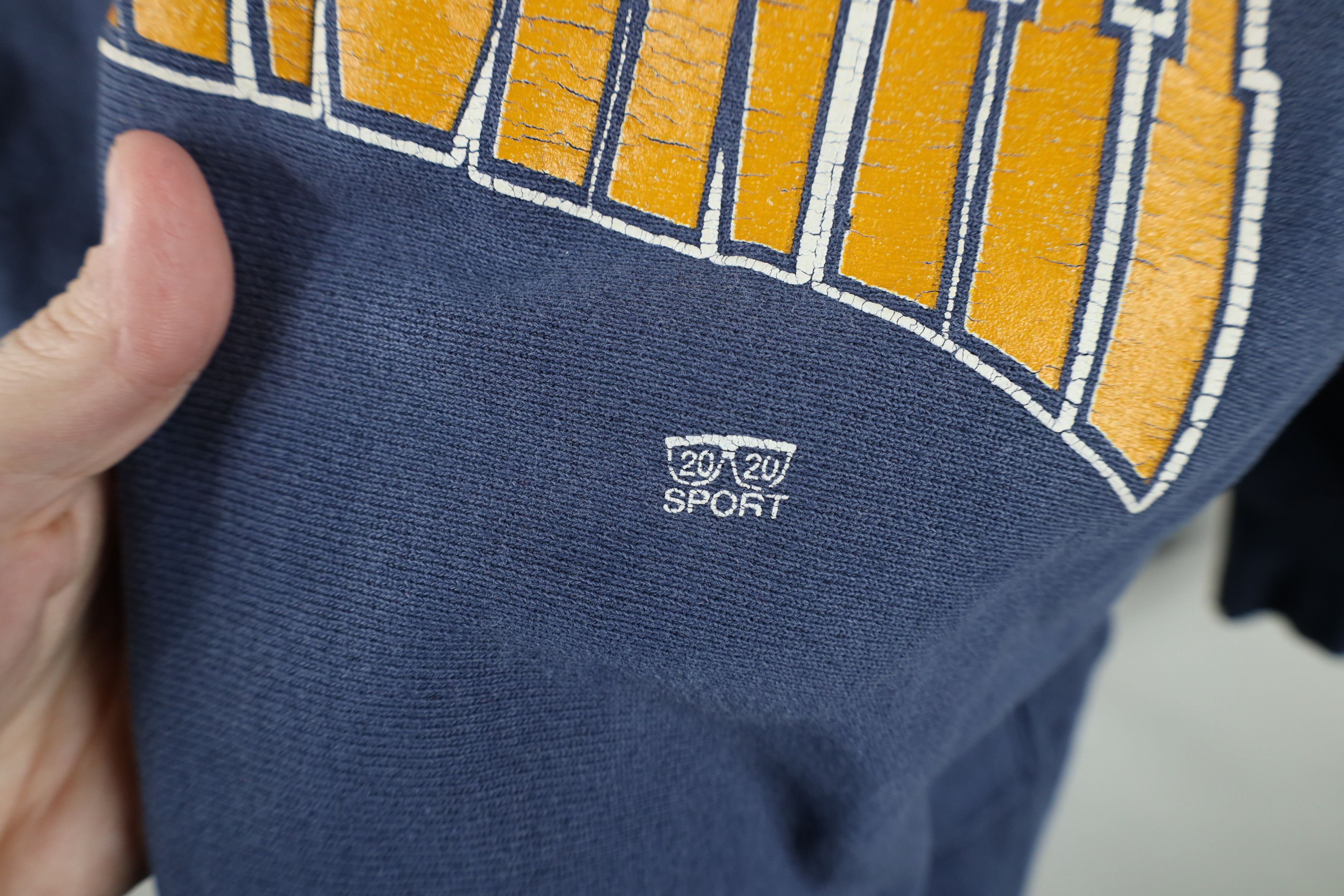 Vintage Vintage 80s 90s West Virginia University Sweatshirt USA Size US L / EU 52-54 / 3 - 7 Thumbnail