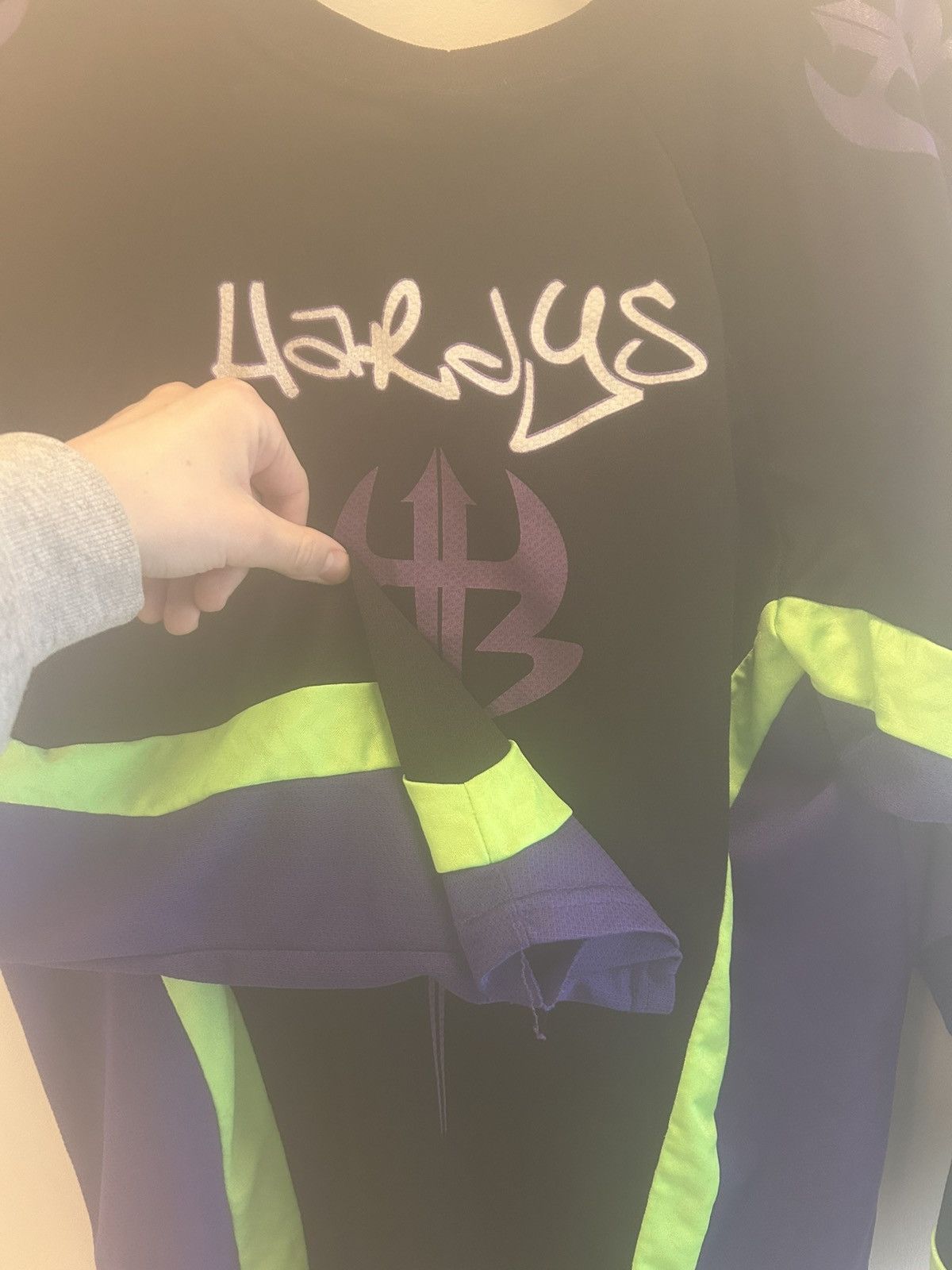 WWE WWE Vintage Jeff Hardy Boyz Motocross Jersey Pullover Size US M / EU 48-50 / 2 - 4 Thumbnail