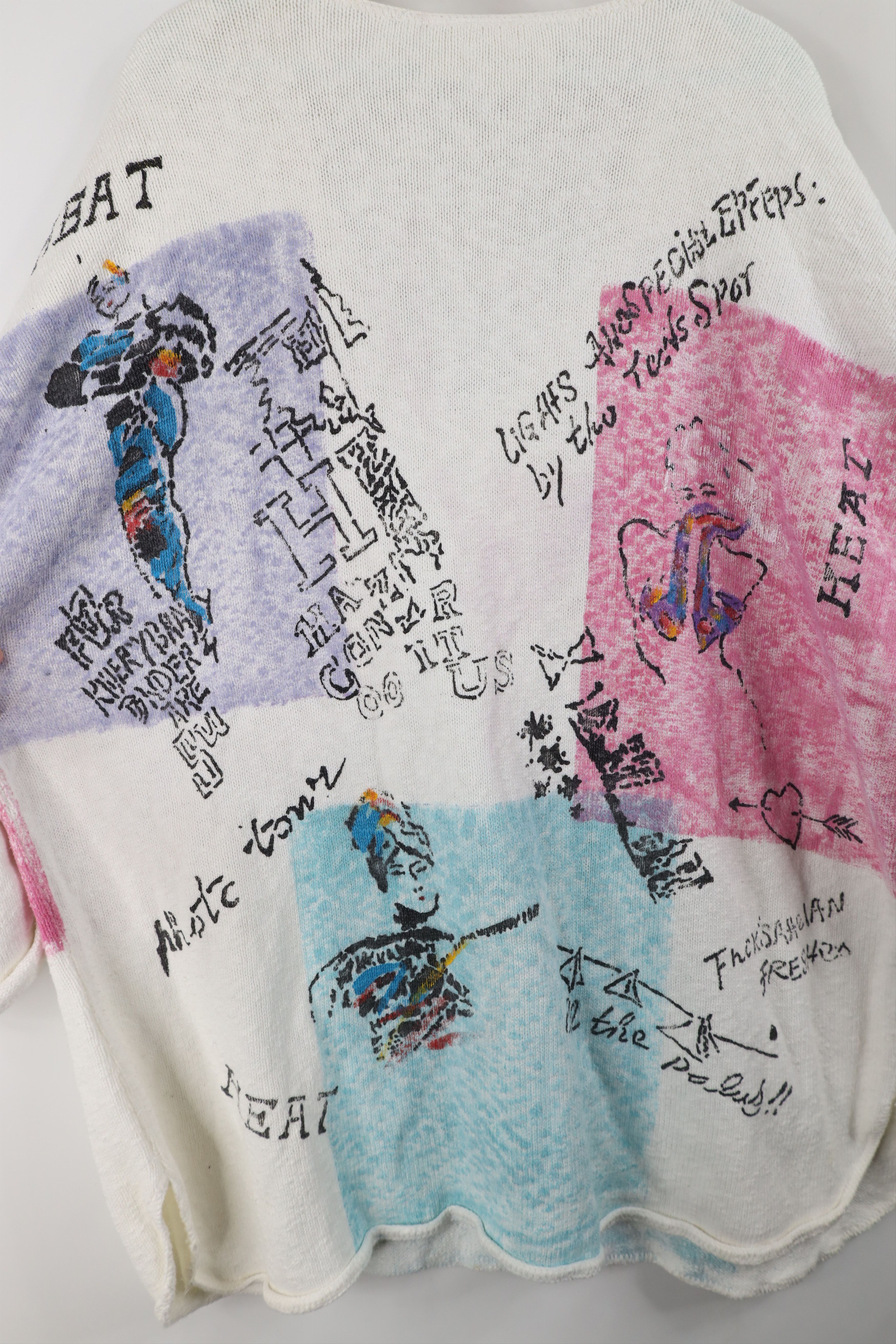 Vintage Vintage 80s 90s Streetwear Baggy Oversized Sweater USA Size M / US 6-8 / IT 42-44 - 11 Thumbnail