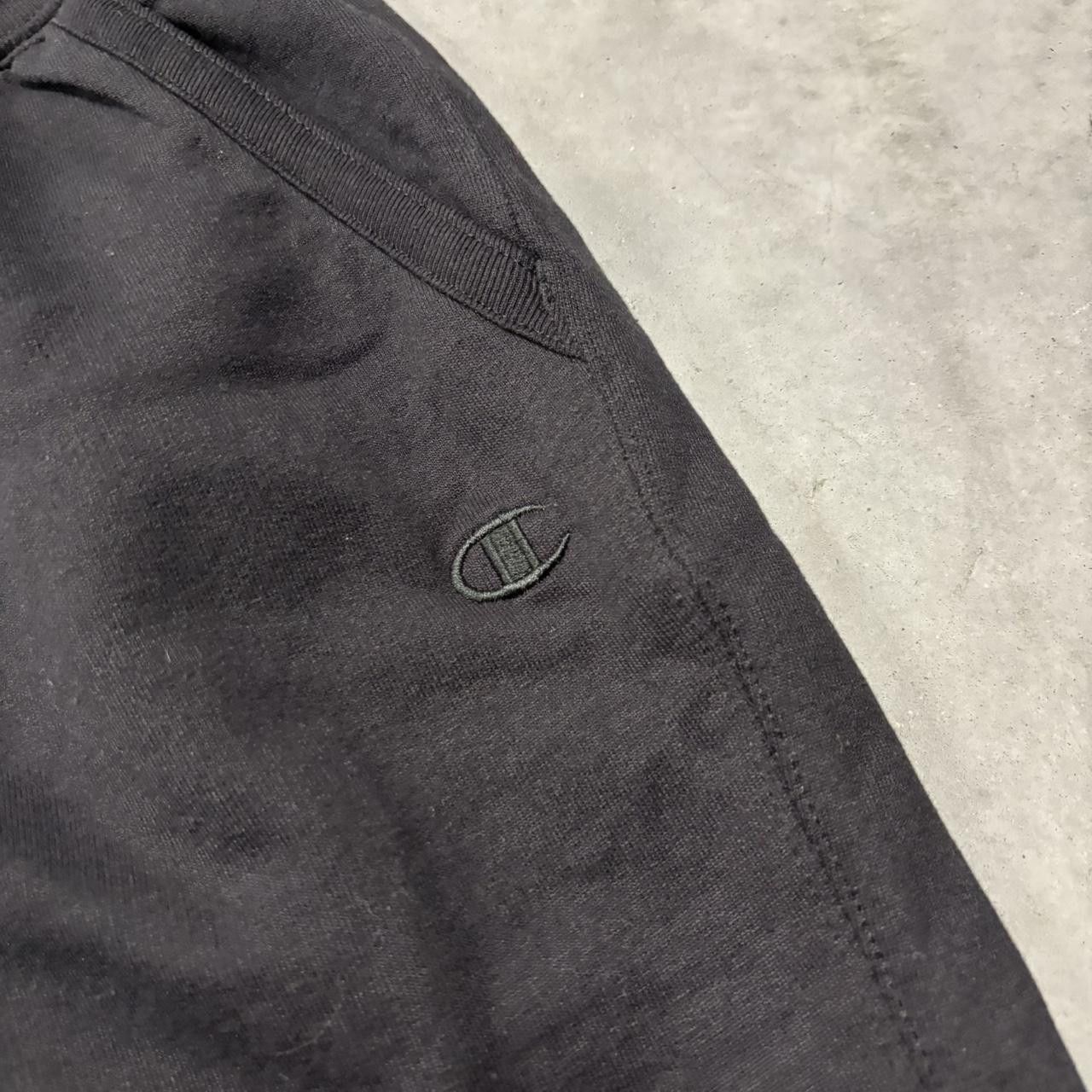 Japanese Brand × Vintage Crazy Vintage Y2K/2000s Baggy Black Streetwear Essential Sweatpants! Size US 34 / EU 50 - 6 Thumbnail