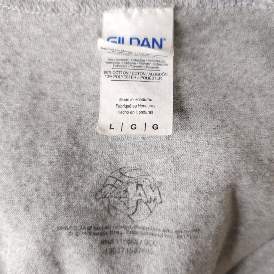 Warner Bros Tune Squad Tank Top Mens Size Large Gray Space Jam Bugs Size US L / EU 52-54 / 3 - 4 Thumbnail
