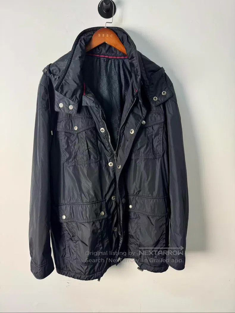 Gucci Gucci Black cotton jacket Size US L / EU 52-54 / 3 - 1 Thumbnail
