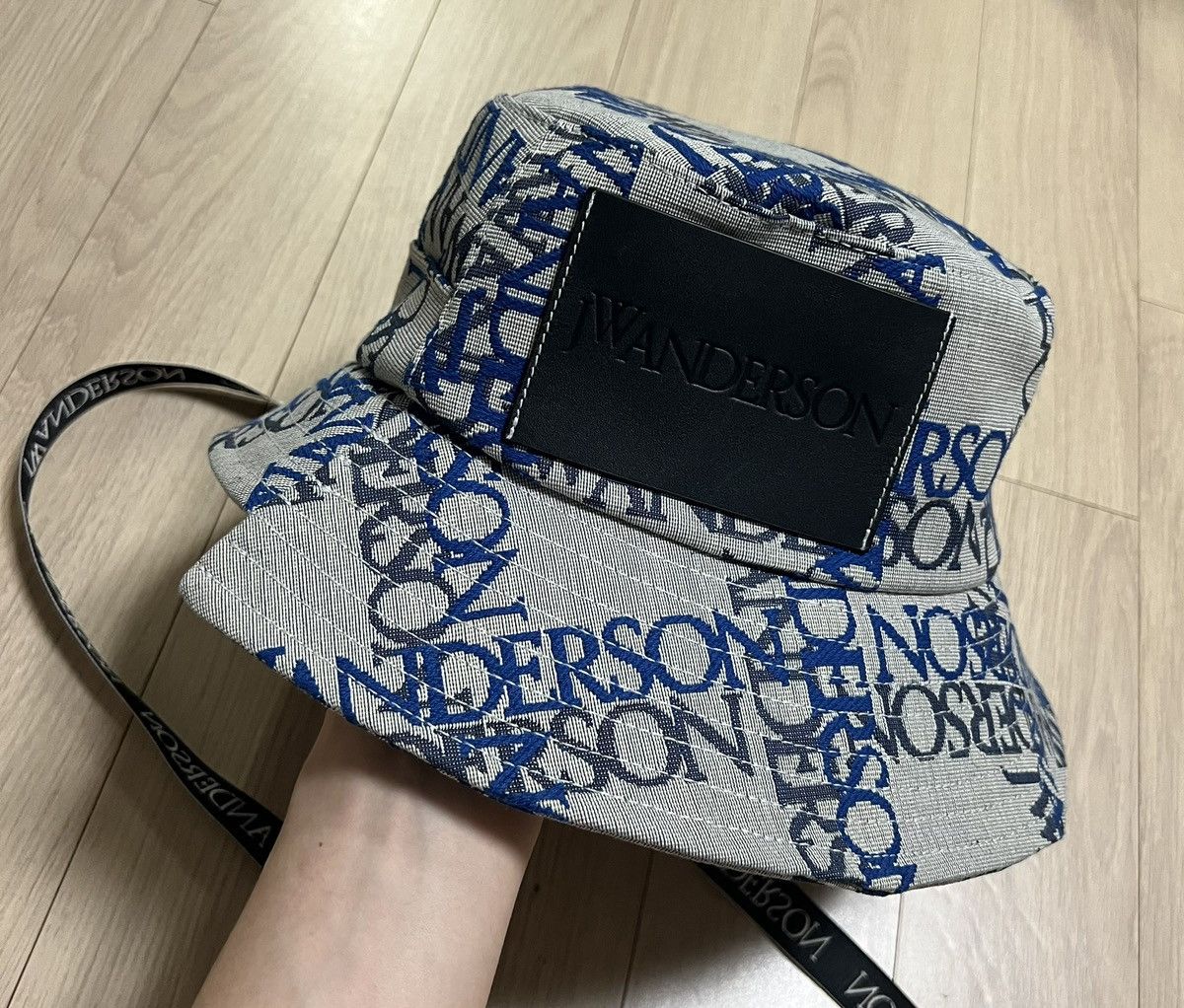 JW Anderson JW Anderson Logo Asymmetric Bucket Hat Size ONE SIZE - 2 Thumbnail