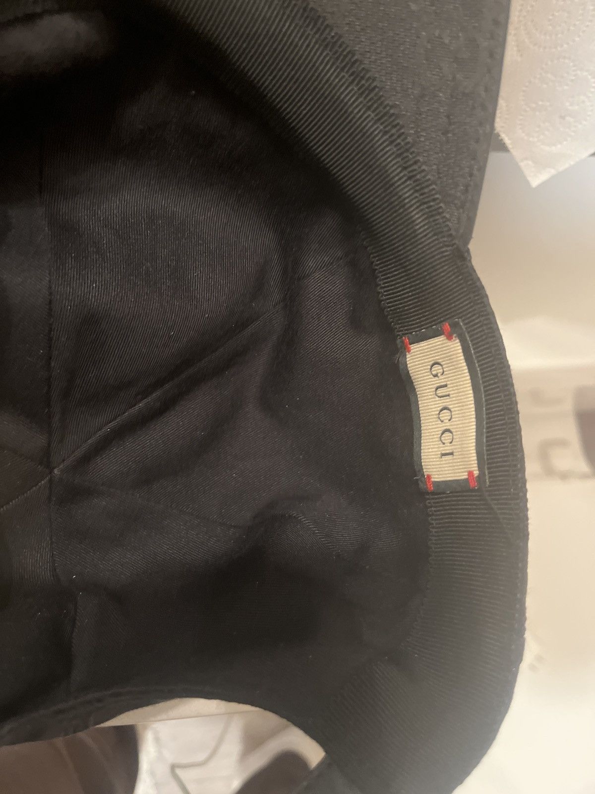 Gucci Black Gucci hat Size ONE SIZE - 2 Thumbnail