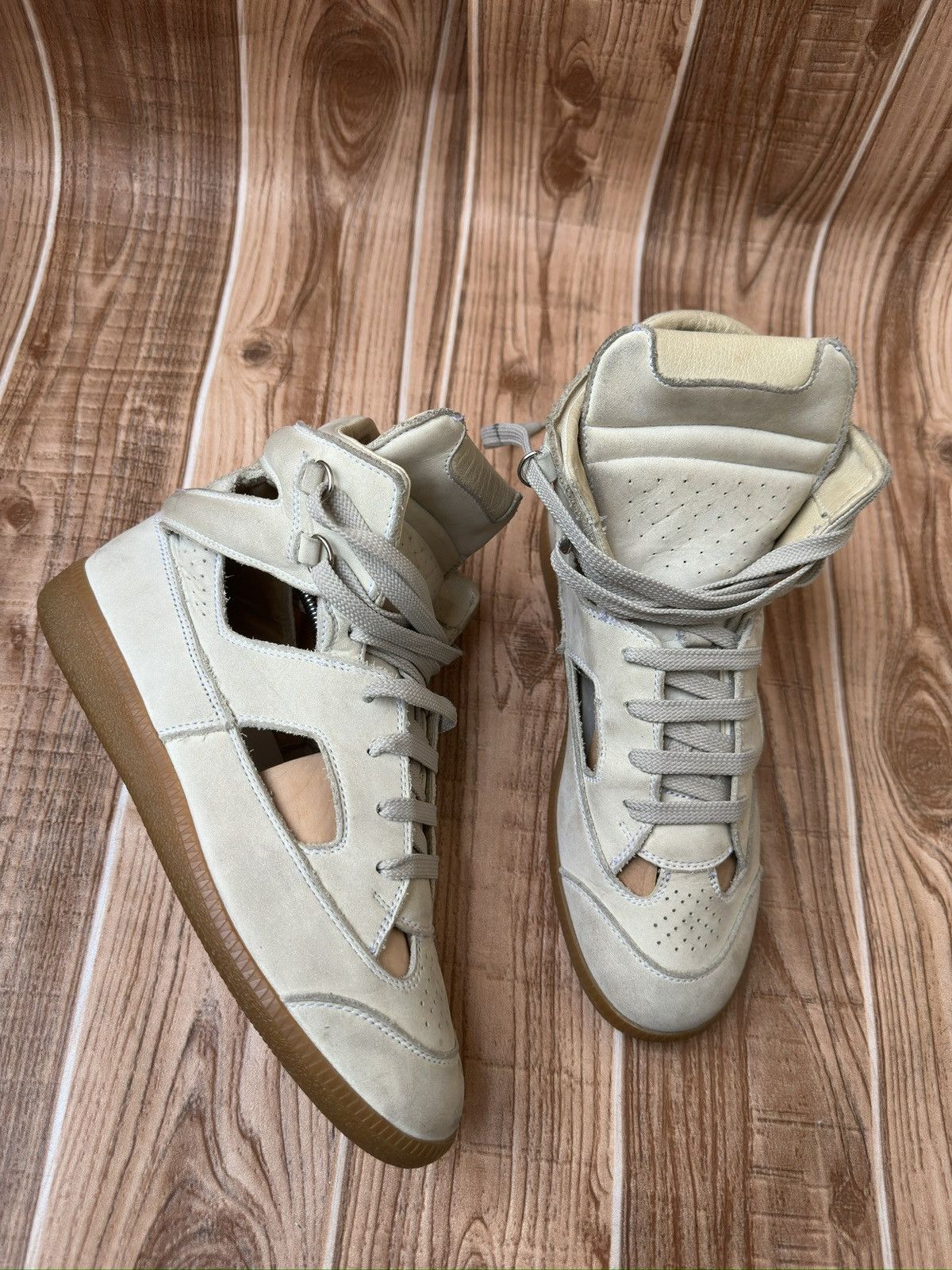 Maison Margiela Maison Margiela Archive GAT Replica Suede High tops Size US 6 / EU 39 - 7 Thumbnail