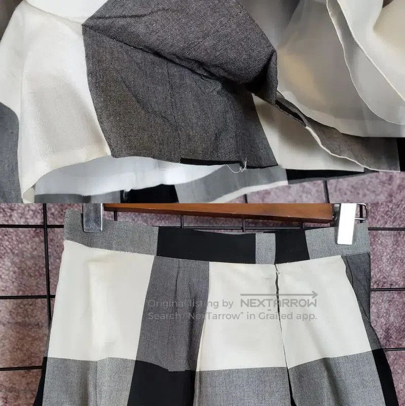 Dior Dior Summer Cotton Plaid Casual Pants . Size 27" / US 4 / IT 40 - 8 Thumbnail