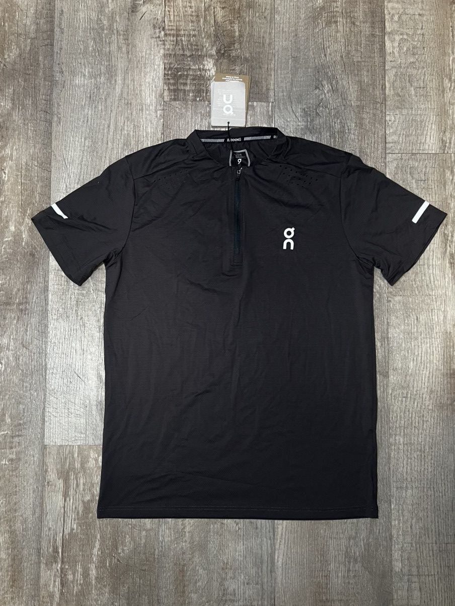 On On Running Tee Black Lightweight Athletic Shirt Men’s M Size US M / EU 48-50 / 2 - 1 Thumbnail