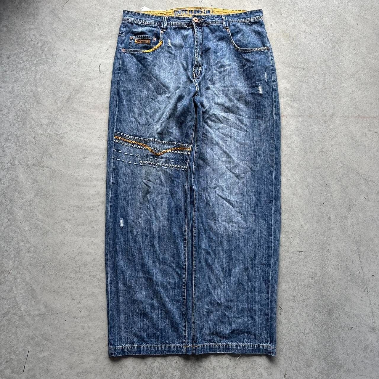 Pepe Jeans Mens 40 Baggy Grunge Blue Denim