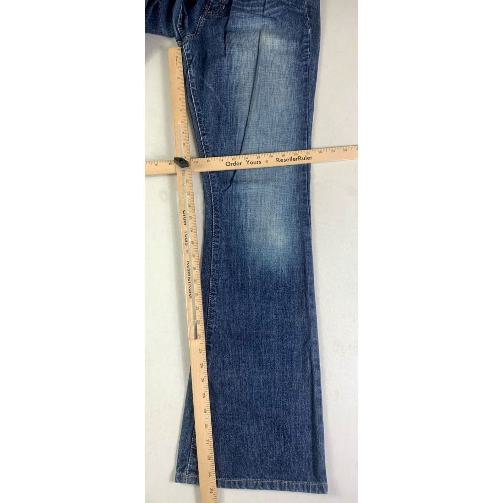 Abercrombie & Fitch Abercrombie & Fitch The Vintage Flare High Rise Jeans Blue Women 12L 34x34 Denim 5-Pocket Regular Fit Size 34" / US 12 / IT 48 - 3 Thumbnail