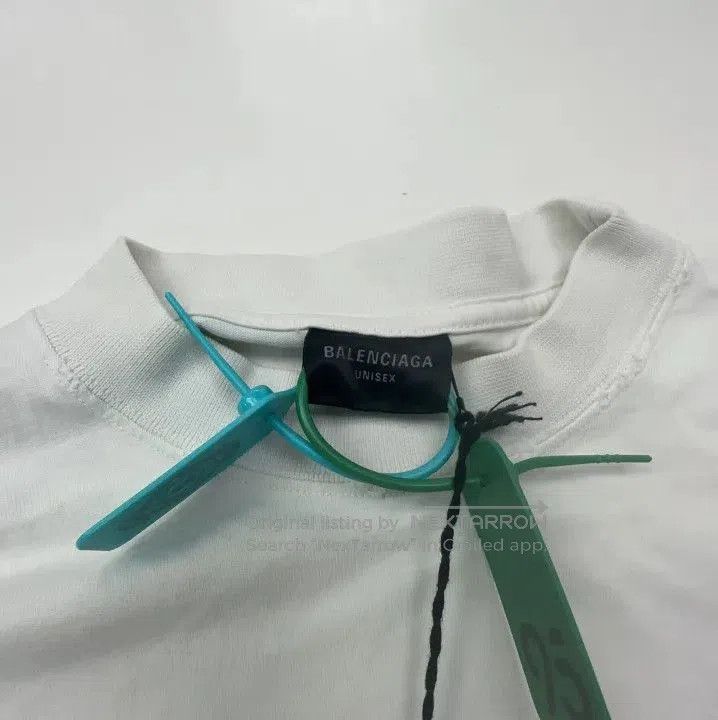 Balenciaga Balenciaga Casual Embroidered Crew Neck T. Size US XS / EU 42 / 0 - 4 Thumbnail